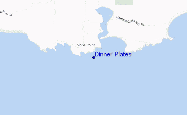 mappa di localizzazione di Dinner Plates