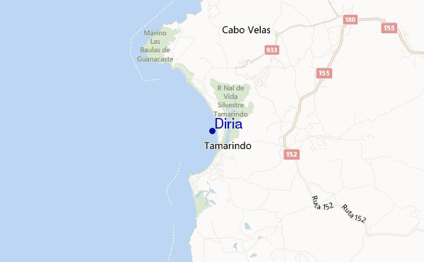 mappa di localizzazione di Diria
