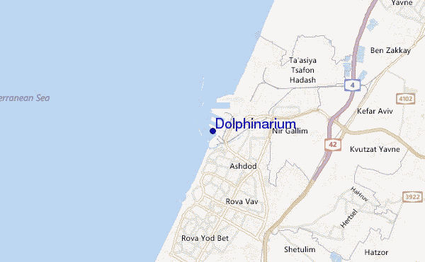 mappa di localizzazione di Dolphinarium