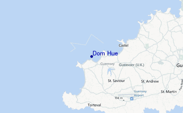 mappa di localizzazione di Dom Hue