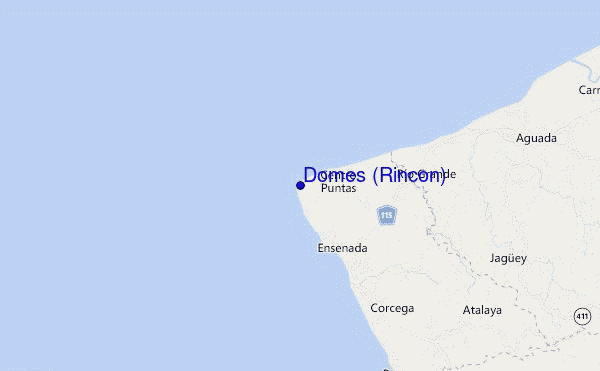 mappa di localizzazione di Domes (Rincon)
