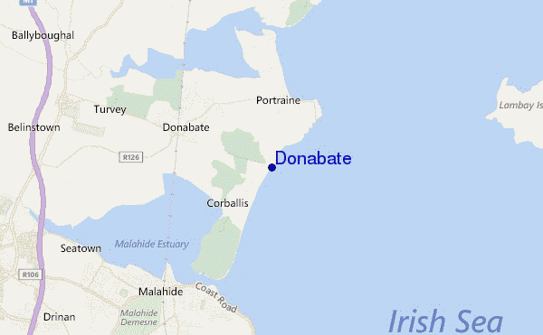 mappa di localizzazione di Donabate