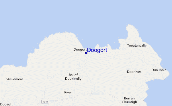 mappa di localizzazione di Doogort
