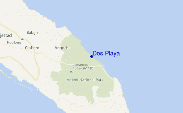 mappa di localizzazione di Dos Playa