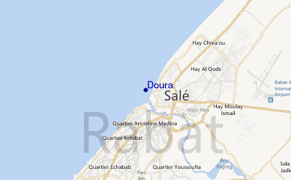 mappa di localizzazione di Doura
