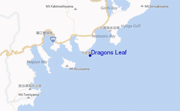 mappa di localizzazione di Dragons Leaf