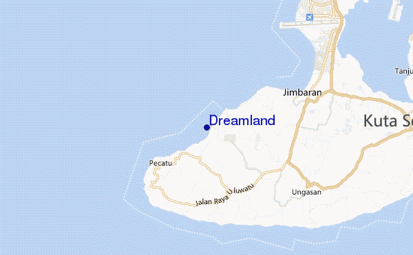 mappa di localizzazione di Dreamland
