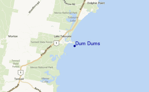 mappa di localizzazione di Dum Dums