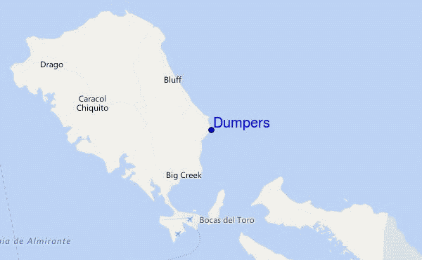 mappa di localizzazione di Dumpers