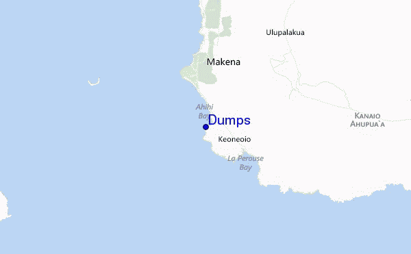 mappa di localizzazione di Dumps