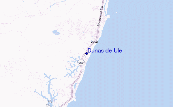 mappa di localizzazione di Dunas de Ule