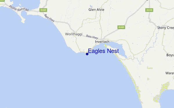 Eagles Nest Location Map