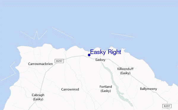 mappa di localizzazione di Easky Right
