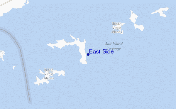 mappa di localizzazione di East Side