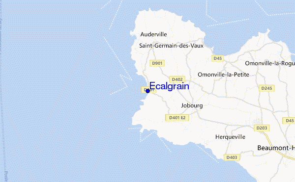 mappa di localizzazione di Ecalgrain