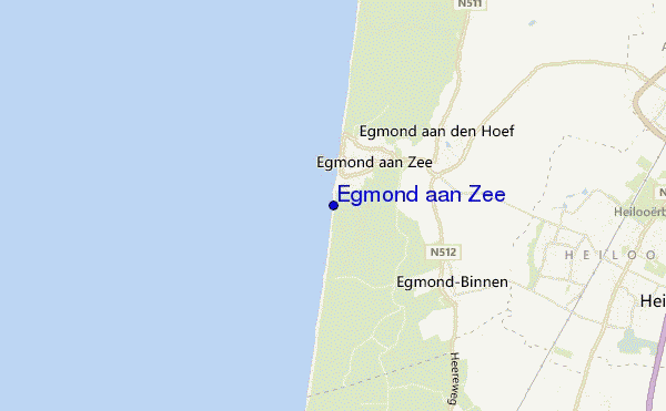 mappa di localizzazione di Egmond aan Zee
