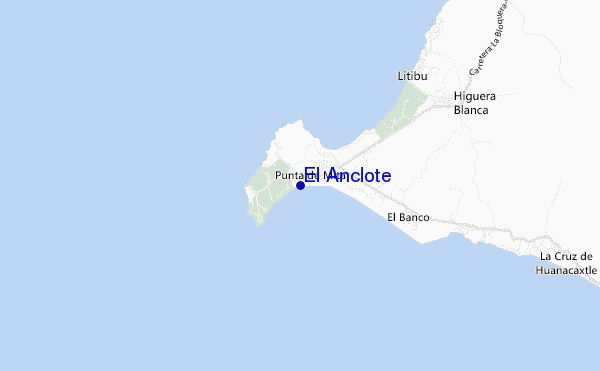 mappa di localizzazione di El Anclote