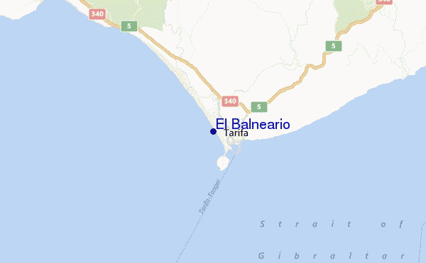 mappa di localizzazione di El Balneario