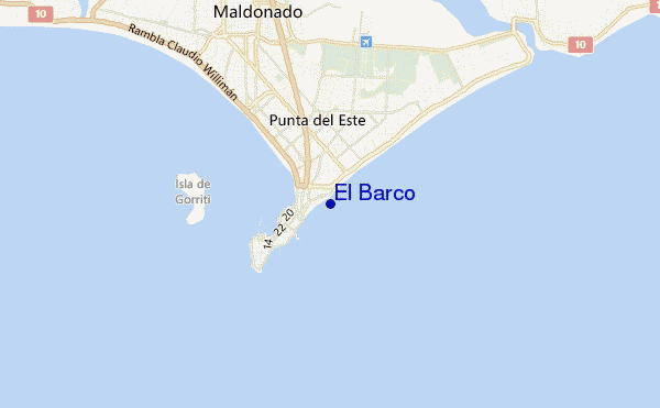 mappa di localizzazione di El Barco