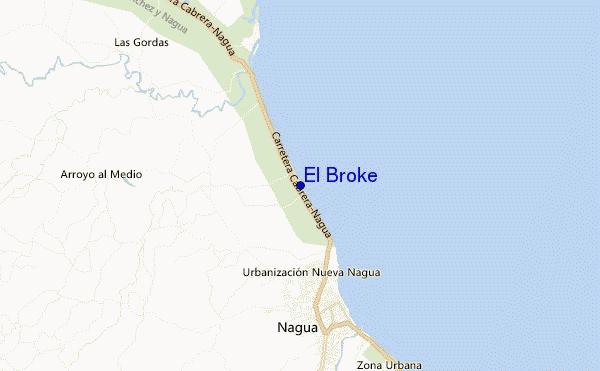 mappa di localizzazione di El Broke