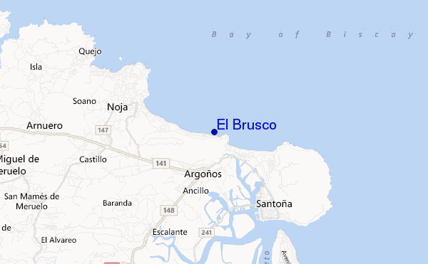 mappa di localizzazione di El Brusco