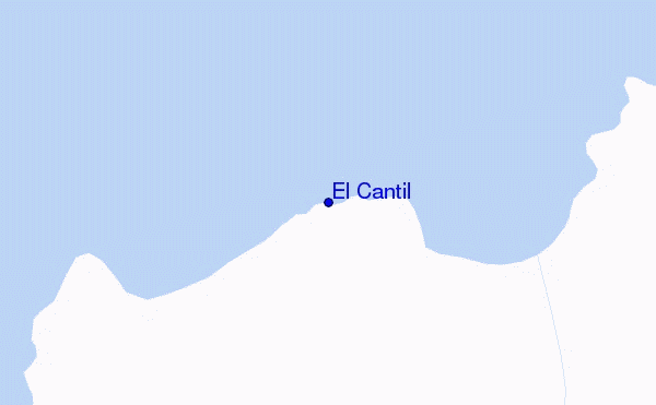 mappa di localizzazione di El Cantil