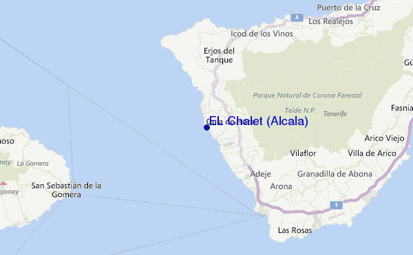 EL Chalet (Alcala) Location Map