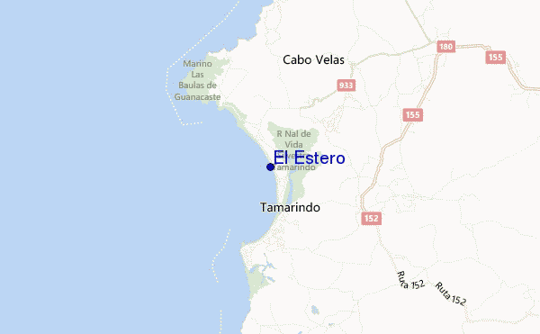 mappa di localizzazione di El Estero