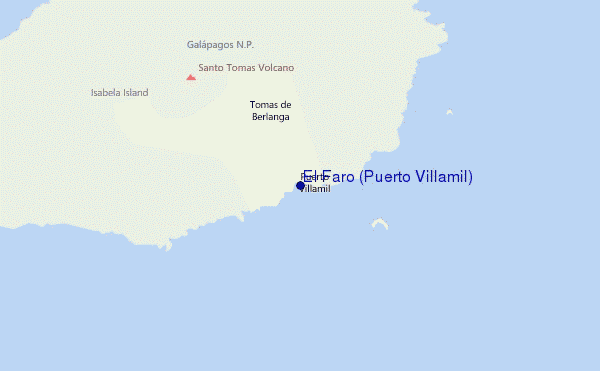 El Faro (Puerto Villamil) Location Map