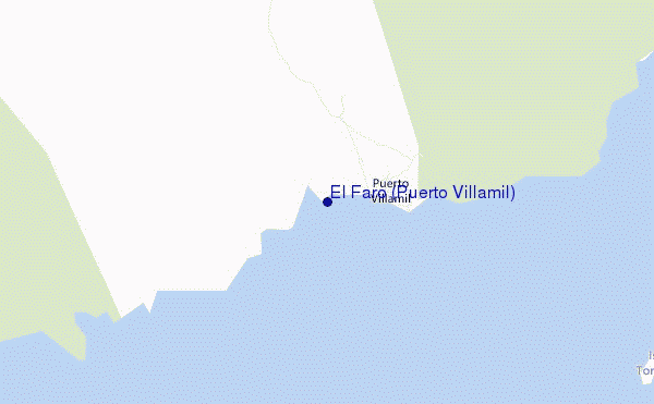 mappa di localizzazione di El Faro (Puerto Villamil)