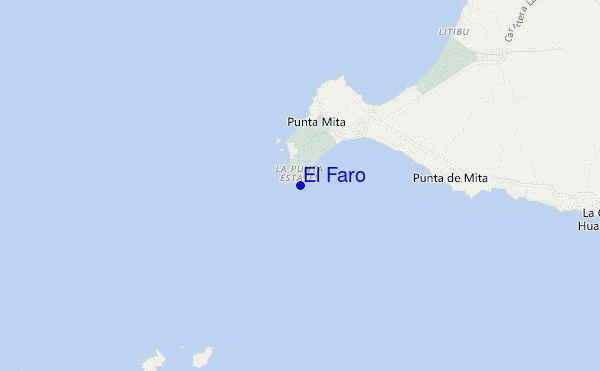 mappa di localizzazione di El Faro