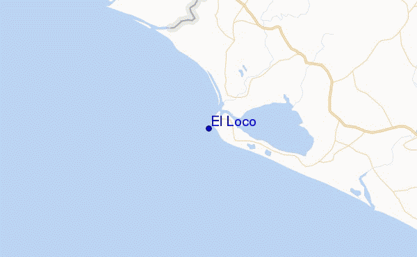 El Loco Location Map
