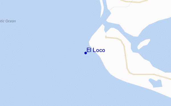 mappa di localizzazione di El Loco