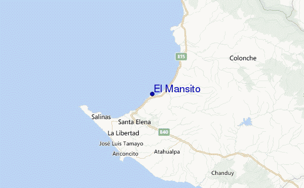 El Mansito Location Map