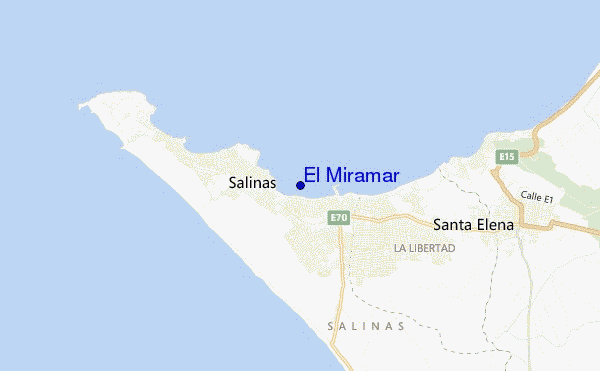 mappa di localizzazione di El Miramar