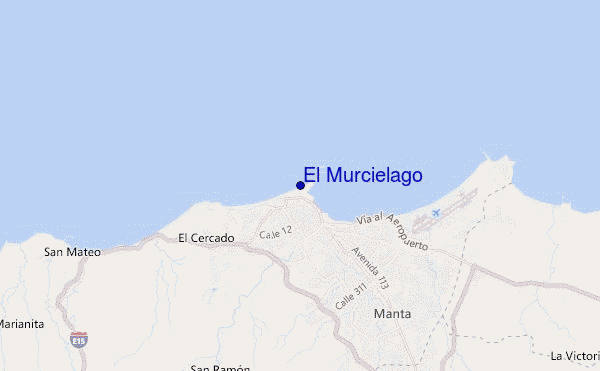 mappa di localizzazione di El Murcielago