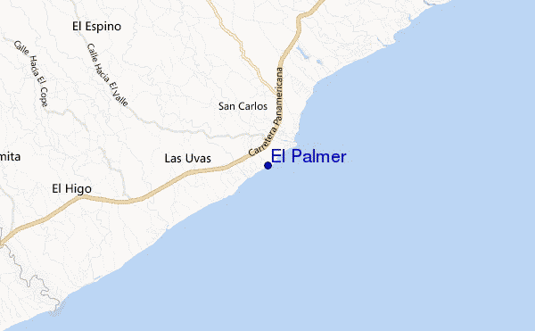 mappa di localizzazione di El Palmer