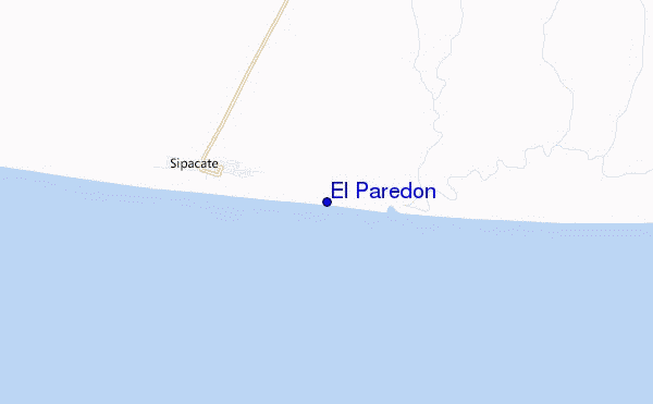 mappa di localizzazione di El Paredon