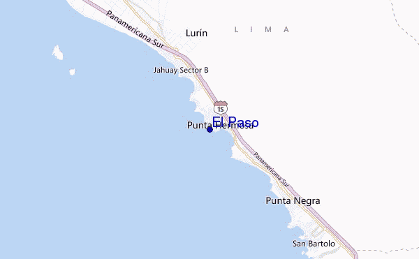 mappa di localizzazione di El Paso