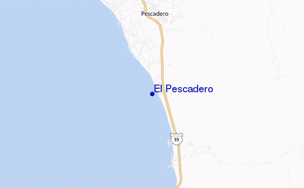 mappa di localizzazione di El Pescadero