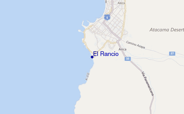 mappa di localizzazione di El Rancio