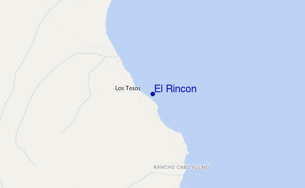 mappa di localizzazione di El Rincon