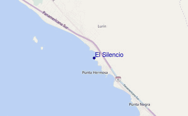 mappa di localizzazione di El Silencio