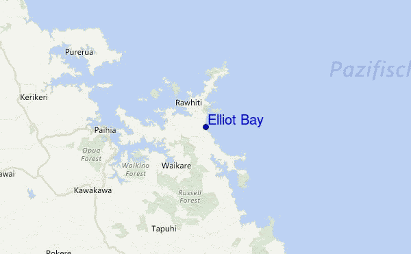 Elliot Bay Location Map
