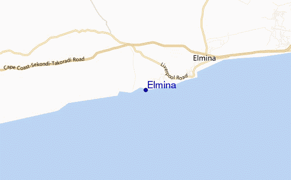 mappa di localizzazione di Elmina