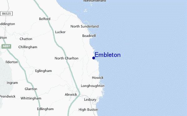 Embleton Location Map