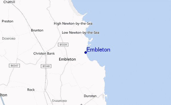 mappa di localizzazione di Embleton