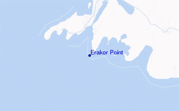 mappa di localizzazione di Erakor Point