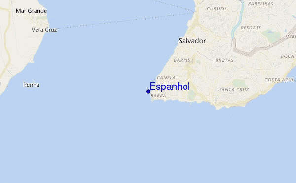 mappa di localizzazione di Espanhol
