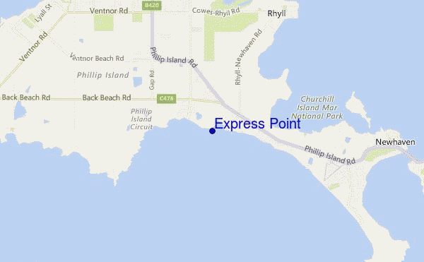 mappa di localizzazione di Express Point